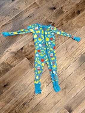 Little Sleepies Pasta Party Zippy